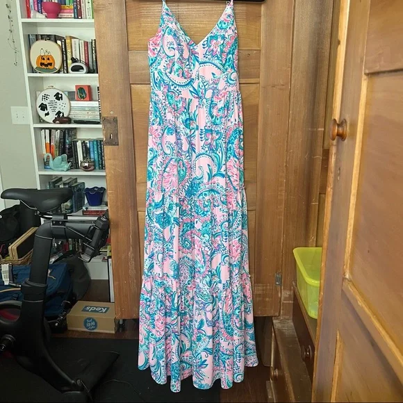 Lilly pulitzer deals melody maxi dress